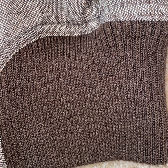 Charlotte Russe Wool Blend Tan Brown Button Front Hooded Winter Jacket Coat - Picture 5 of 5